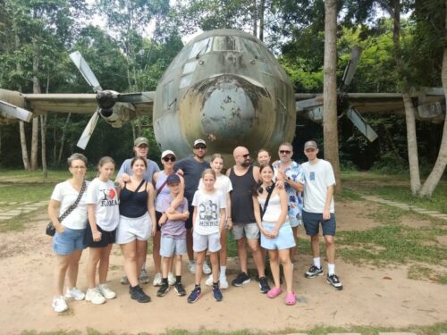 Private Cu Chi Tunnels Adventure with Landing Zone Visit